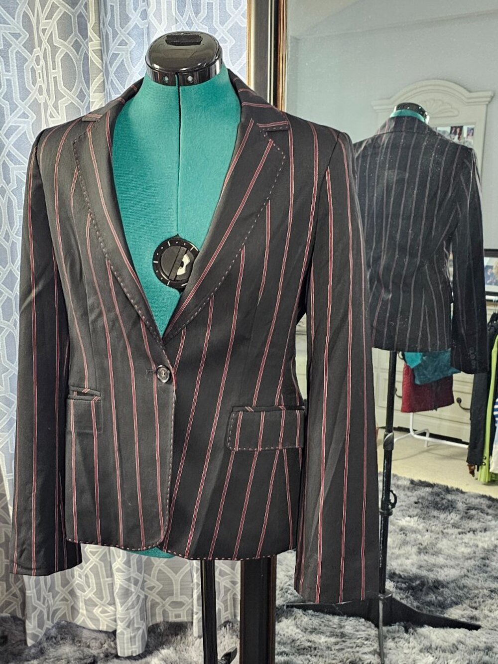 Renoma Paris Wool Blazer, Size 7 / Men’s M • Vintage Tailored 38R/40R